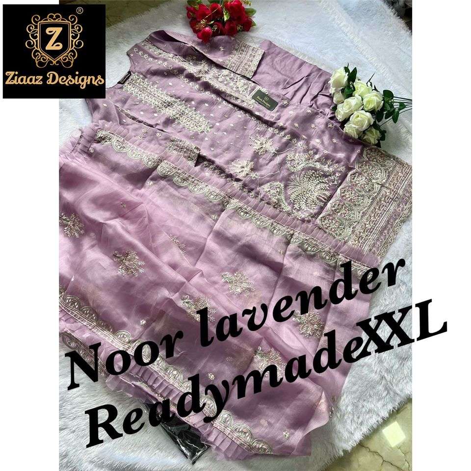Ziaaz Designs -Noor lavender  